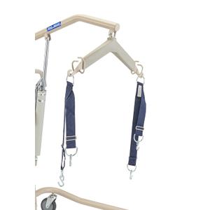 Invacare 9070 Polypropylene Sling Strap for Patient Lift, One-Size, Blue, Pack of 2