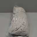 YoungsTex Linen Kitchen Window Curtains 40 Inch Length, Short Light Filtering Drapes with Bronze Grommet Semi Sheer for Bathroom Cafe Decorative, 34 x 40 Inch, 2 Panels