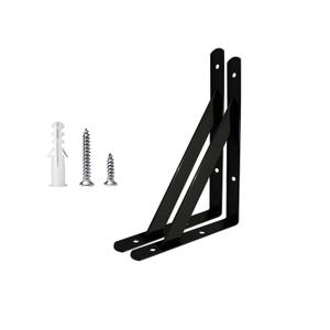 Medach Shelf Brackets 18 Inch x 12 Inch, Heavy Duty Shelf Brackets 4 6 8 10 12 14 16 18 20 Inch, L Brackets Heavy Duty for Shelf Support