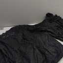 Ta Lise  Evening Formal Black Silk Beaded Sequin Boned Corset Top Size L/XL