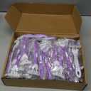 48 Count Women's Disposable Razors Bulk Purple 3 Blade Sensitive Skin Bikini Line Razor for Bathing Hotel Travel