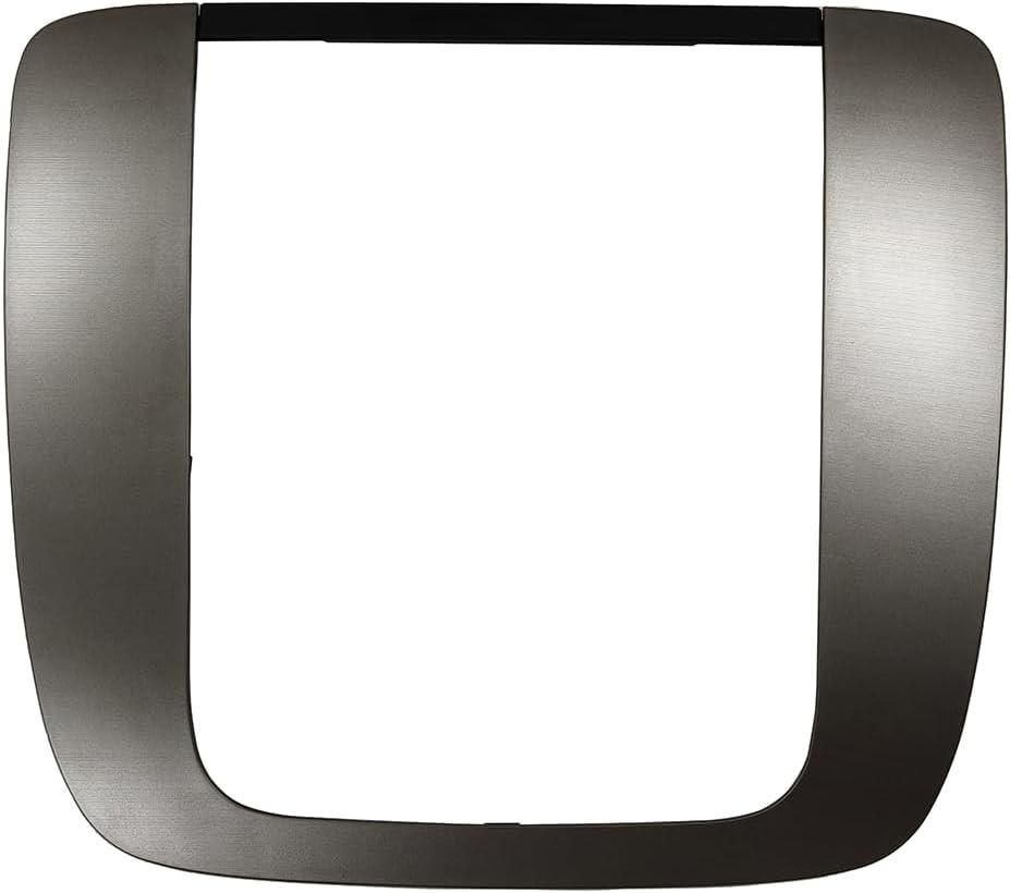 25807746 Dash Center Radio Bezel Trim Instrument Panel Cover Compatible with 2007-2014 Chevy Suburban Silverado Tahoe AvalancheYear,GMC Yukon Replaces 1521188526887440 (Silver)