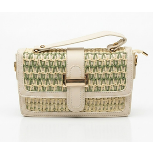 AISIWAN Trendy Straw Shoulder Bag Straw Crossbody Bags For Women Summer Clutch Purse Raffia Beach Purse For Vacation Travel 2025, Green 