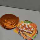 Eaasty 50 Pcs Friendsgiving Party Decoration Set Include 2 Happy Friendsgiving Banner, 16 Turkey Pumpkin Hanging Cutout, 32 Hanging Swirl Accessories for Thanksgiving Mantel Fireplace Wall Party Decor