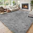 8x10 Area Rugs for Living Room Bedroom Rug, Large Shaggy Soft Plush Furry Bedside Rug, Area Rugs for Home Decor (Light Grey, 8x10 Feet)