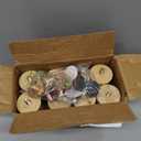 8 Pieces Round Solid Furniture Legs 4 Inch Natural Wooden Couch Leg Replacement Legs Dresser Sofa Couch Leg for Armchair, Cabinet, Chair, Dresser or Home DIY Projects