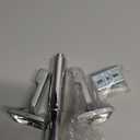 SENTO Chrome Toilet Paper Holder Wall Mount, Double Post Tissue Toilet Paper Holder, Easy Installation, Heavy Duty Metal, Polished Chrome