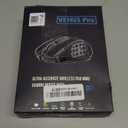 UtechSmart Venus Pro RGB Wireless MMO Gaming Mouse, 16,000 DPI Optical Sensor, 2.4 GHz Transmission Technology, Ergonomic Design, 16M Chroma RGB Lighting, 16 programmable Buttons, Up to 70 Hours (Classic black)