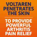 Voltaren Arthritis Pain Relief Gel, Diclofenac Sodium, 1% (NSAID), Clinically Proven Powerful Pain Reliever, No Prescription Needed, 1.7oz