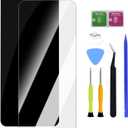 Ubrokeifixit for Cricket Icon Pro 2026 LCD Display Screen Digitizer Assembly Replacement Kit for AT&T Motivate Pro 2 5G,for Cricket Icon Pro 2026 (Black-Without Frame)