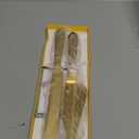 Cake Cutting Set for Wedding, Elegant Cake Knife and Server Set with Thickened Stainless Steel Rounded Edges, Cake Cutter Pie Spatula for Birthday Anniversary Christmas, 2 Pcs, Gold