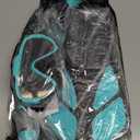 Ubekezele Snorkeling Gear for Adults Men Women,4 in 1 Snorkel Set with Panoramic View Diving Mask Anti-Fog Anti-Leak,Dry Top Snorkel,Fins and Travel Bag for Swimming,Snorkeling and Travel Diving (Small-Medium, GREEN)