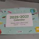 SUNEE Calendar 2026 18 Months Wall Calendar Oct. 2025 - Mar. 2027, 17"x12" Horizontal Hanging Calendar with Past Month and Next Month for Organizing & Planning, Cute