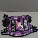 Auroth Tactical Dog Harness for Small Medium Large Dogs No Pull Adjustable Pet Harness Reflective K9 Working Training Easy Control Pet Vest Military Service Dog Harnesses (L, Purple Camo) (L(Neck:18-29",Chest:24-37"),45-80 lbs)