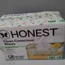 The Honest Company Clean Conscious Multi-Use Baby Wipes for Sensitive Skin, Fragrance Free, Geo Mood, 1152 Count