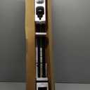KAMANINA Black Double Curtain Rods 36 to 72 Inches(3-6 Feet), 1 Inch Heavy Duty Curtain Rods for Windows 28 to 48 In, Telescoping Curtain Rod for Bedroom, Dual Curtain Rod with Round Finials