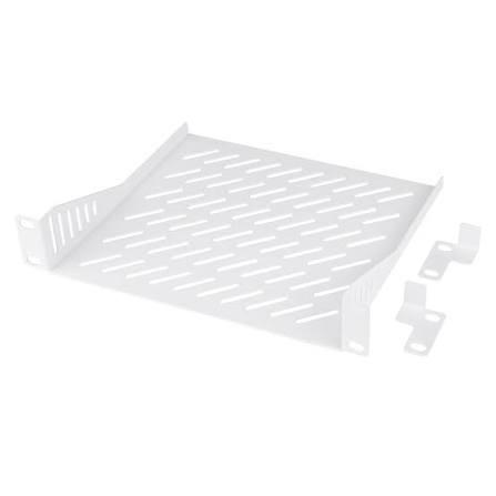 10 inch Rack Shelf, inch Depth,  Server Rack Shelf Vented Rack Mount Cantilever Tray