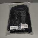 Bsubseach Crochet Bathing Suit Cover Up for Women Long Sleeve Knit Swimsuit Coverups Sexy Sun Dress (Black) S