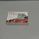 TempPro TP16 Large LCD Digital Meat Thermometer for Cooking, Smoking, Grilling, BBQ Food Temperature Indicator with Clock Timer and Stainless Steel Probe, Black(Previously ThermoPro)