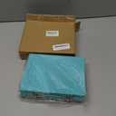 Velvet Jewelry Box 24 Grid Jewelry Ring Display Organiser Box Tray Holder Earrings Storage Case for Girls Wife Mom Women (Light Blue)