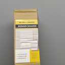 UNISHADES 100% Blackout No Tools No Drill Cordless Roman Shades for Windows, Size 31 3/4" W 60" H (for Windows 32" W 60" H) Blackout - Grey