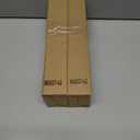 2 x Eywamage Green Christmas Tree Flameless Taper Candles with Remote, Flickering LED Wax Candlesticks Set of 2