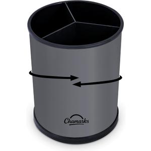 Kitchen Utensil Holder and Countertop Organizer. (Gray)