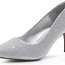 DREAM PAIRS Women's High Stiletto Heels Closed Pointed Toe Dress Pumps Shoes for Wedding Work Office Business, 3 Inches, 6.5