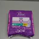 Poise Incontinence & Postpartum Pads for Bladder Leaks, 3 Drop Light Absorbency, Regular Length, 54 Count