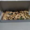 Beige Silk Flower Arrangements Home Decor, Large Floral Centerpieces For Tables, 22 Long Stems Fake Mums + Eucalyptus + Wild Flowers in Bulk, Artificial Flowers Coffee Dining Table, Faux Mums Flowers (Beige Wax+kiku)