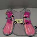 AONIJIE Hydration Vest Pack Backpack 5L Marathoner Running Race Hydration (Rose Red and No Water Bladder)