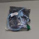 IVY&LANE No Pull Dog Harness for Small Dogs, Dog Vest Harness with Leash, Safety Belt and Storage Strap, Fully Adjustable Harness, 360° Reflective Strip, Soft Handle (Blue, S)