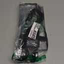 BAGAIL Clear Bags 12x6x12 Stadium Approved Clear Tote Bag with Zipper Closure Crossbody Shoulder Bag with Adjustable Strap (Black)