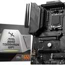 MSI MAG B650 Tomahawk WiFi Gaming Motherboard (AMD Ryzen 9000/8000/7000 Series Processors, AM5, DDR5, PCIe 4.0, M.2, SATA 6Gb/s, USB 3.2 Gen 2, HDMI/DP, Wi-Fi 6E, Bluetooth 5.3, 2.5Gbps LAN, ATX)