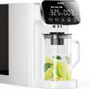 Stokk E1 Reverse Osmosis Water Filter Countertop, 5 Stage RO Water Filter System with Remineralization Glass Pitcher, NSF/ANSI 58&372, Portable No Installation Water Purifier for Home Office