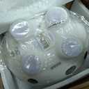 Child to Cherish Ceramic Polka Dot Piggy Bank for Boys, Gray, 8x7 Inch