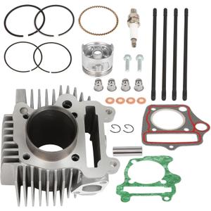 ECCPP Cylinder Piston Ring Gasket For Polaris Outlaw 90 2007-2016 Sportsman 90 2007-2016 Cylinder Piston Gasket Top End Kit 0453430 0455434