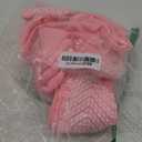 HCS Non-Slip Hospital Socks with Grips for Women & Men (6 Pairs) - 360 All-Around Tread Non-Slip Sock for Elderly/Seniors - Hospital Grip Socks, Fall Risk Patient Slippers (Pink, Regular) (Universal)