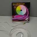 Neon Rope Lights16.4ft RGB LED Strip Lights with App Control,Music Sync Flexible DIY Design,5V USB Powered Neon Lights for Bedroom,Gaming,and Party Decoration(with Adhesive Backing)