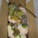 Mkono Peonies Artificial Flowers, 2 Packs 13 Stems Faux Peony Flowers Real Touch Fake Silk Bouquet for Arrangements Dining Table Centerpieces for Kitchen Bridal Wedding Party (2, Light Pink)