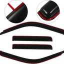 SCITOO Window Visors Rain Guards Compatible with 1991-2001 for Ford for Explorer Outside Mount Window Wind Deflectors 4pcs