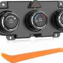 Front Climate Control Module 599-217 Heater A/C Control Switch for Dodge Ram 1500 2500 3500 2013 2014 2015 2016 2017 2018 Front A/C Heater Air Conditioning Panel Unit 68268189AA,68226600AA, 68226600AB