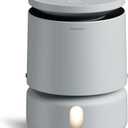 BLUEAIR Room Humidifier - DreamWell - 48Hr Top-Fill Mist-Free InvisibleMist Technology Aroma Stone for Essential Oils and Soothing Mood Lighting - Quiet Operation for Bedroom and Home Use, Grey