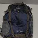 FENGDONG 40L Waterproof Lightweight Outdoor Daypack Hiking,Camping,Travel Backpack for Men Women Blue