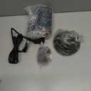 Professional Ionic Hair Dryer Blow Dryer with Diffuser and Concentrator for Curly Hair, Foldable Handle Travel Hair Dryer,Constant Temperature Hair Care (Vintage Green)