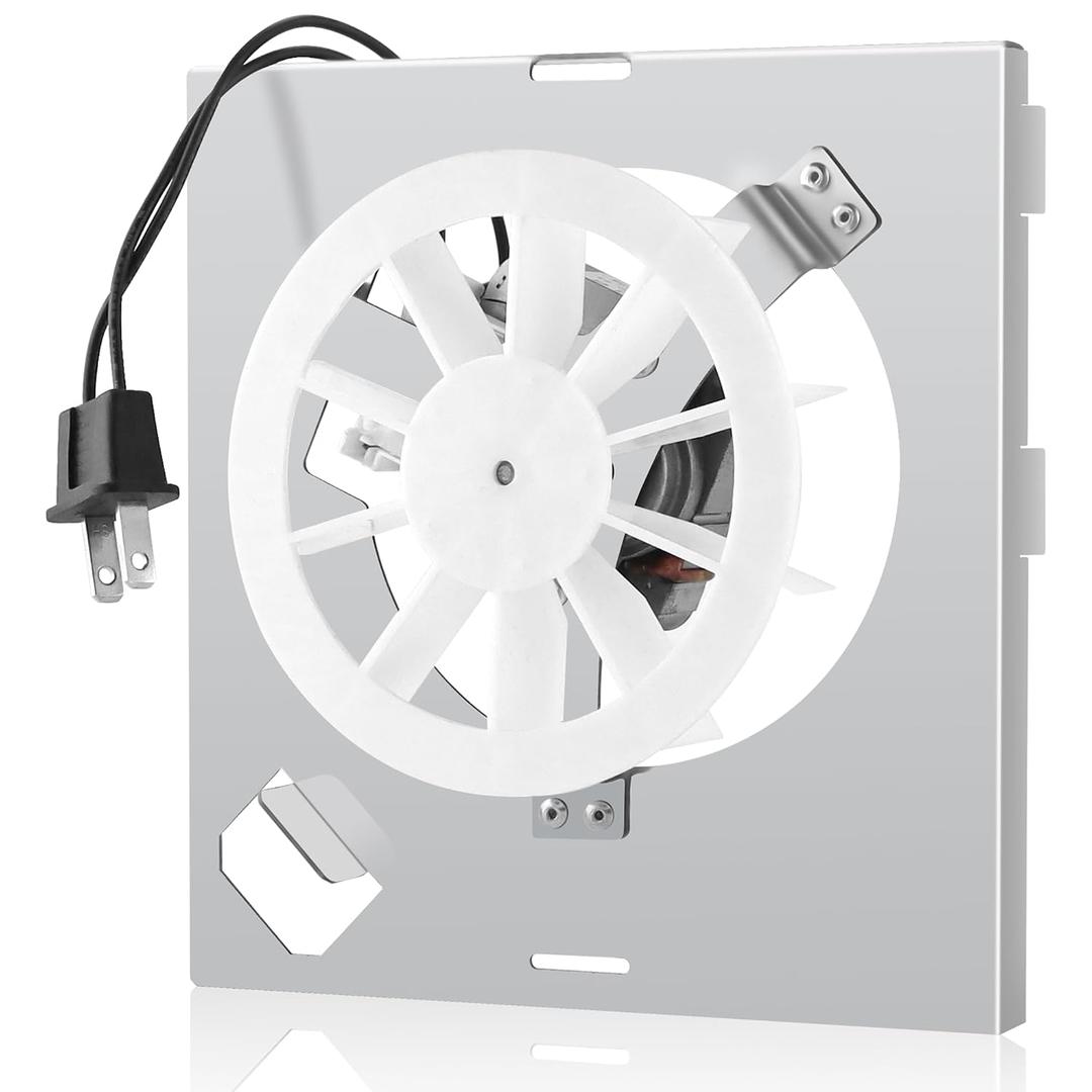 7-1/4"x7-1/8 S97012026 Bathroom Exhaust 50CFM Fan Motor Assembly Compatible with Bro-an Nu-Tone 696N-R02 B 696N-R01 B 688-K 688-J 688-H 688-G 663-G 663-H 663-J Bathroom Fan Replacement by Fetechmate