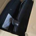 BestOffice | Ergonomic Office Chair | Mid-Back Swivel Desk Chair | Breathable Backrest & Lumbar Support | Adjustable Height | Sponge Seat | Rolling Wheels | Black | for Adults & Women, 19.7D x 18.9W x 38H in