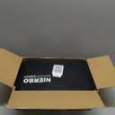 NIERBO 200 Inch Large Huge Projector Screen Big 16:9 3D Movie Screen of Thick Canvas Material Projection Screen HD for Outdoor Indoor Home Theater Church with a Black Projector Bag Not Include Mount