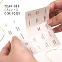GardenCity Baby Bingo, Fun Baby Shower Games for Girl (50 Unique Cards), Pre-Filled, Perforated Calling Cards, Gender Neutral (Wildflower)