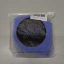 RUNNING GIRL Sports Bras for Women High Support,Seamless Ribbed Longline High Neck Sports Bra Racerback Padded Crop Top Yoga (Blue, M)